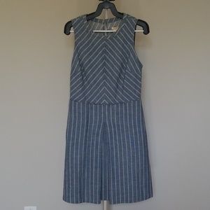 J. Crew Factory - Blue Stripe Dress